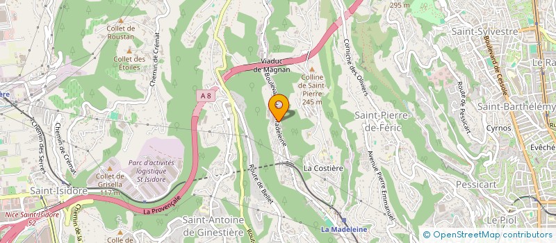 localisation de l'entreprise CIE DE L ECRIN  NICE