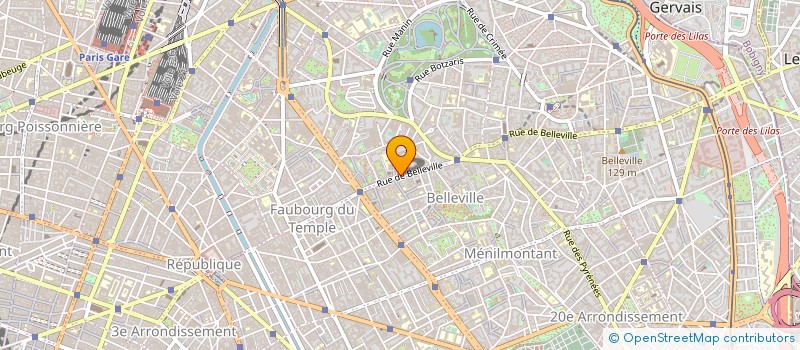 localisation de l'entreprise CIE DE L ESQUIF  PARIS