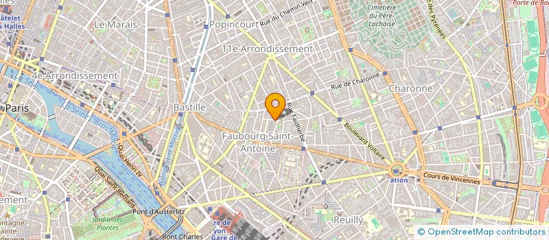 localisation de l'entreprise CIE DE LA BECASSE  PARIS