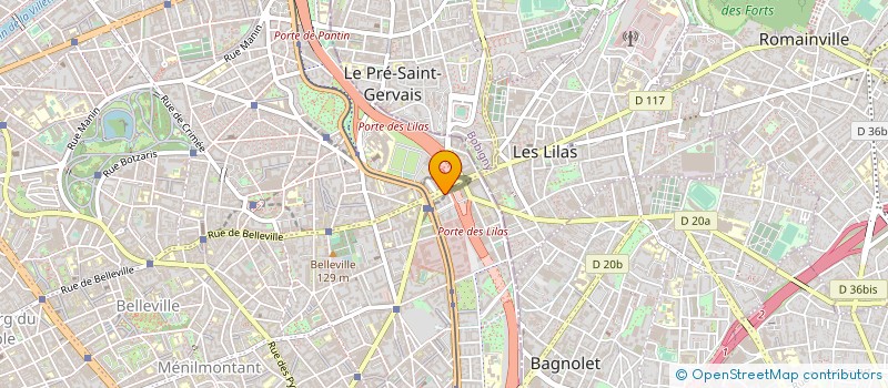 localisation de l'entreprise CIE DE LA PASSERELLE  PARIS