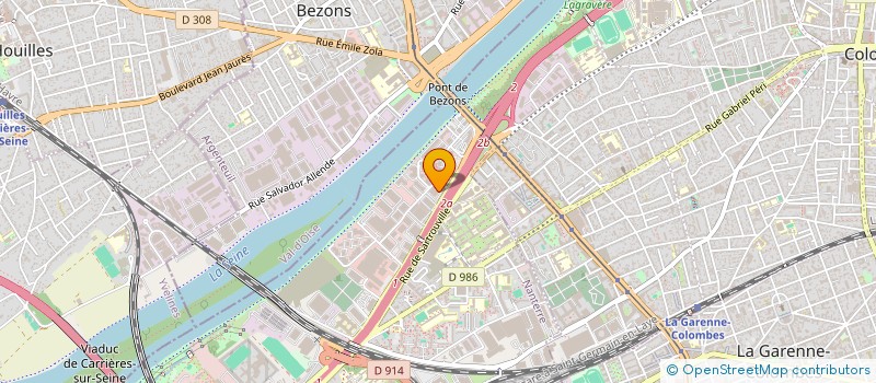 localisation de l'entreprise CIE DE PARTICIPATIONS ET INVESTISSEMENTS à NANTERRE
