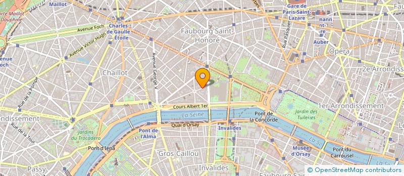 localisation de l'entreprise CIE DE PRODUCTION INTERNATIONALE à PARIS