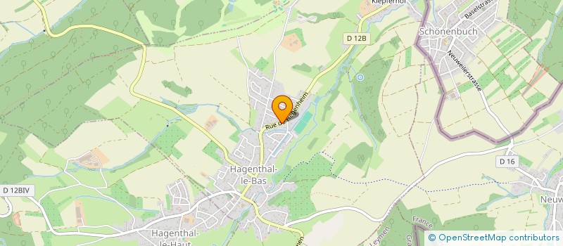 localisation de l'entreprise CIE DE'RIDEES  BUSCHWILLER