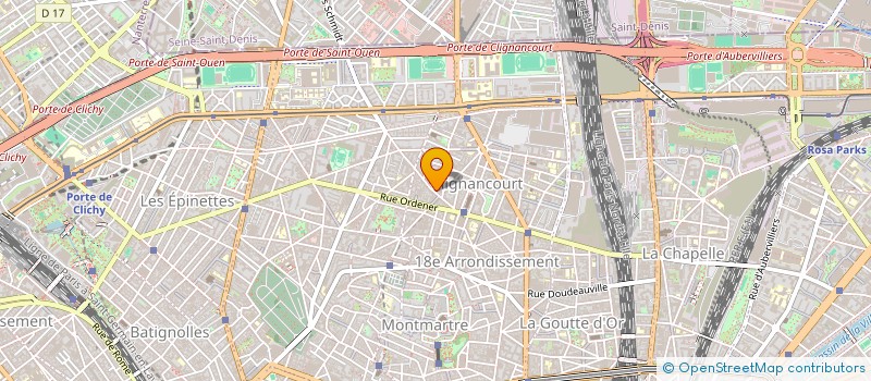 localisation de l'entreprise CIE DEDALE.[S]  PARIS