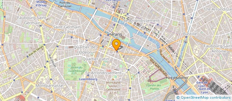 localisation de l'entreprise CIE DELA CROIX DUSUD à PARIS