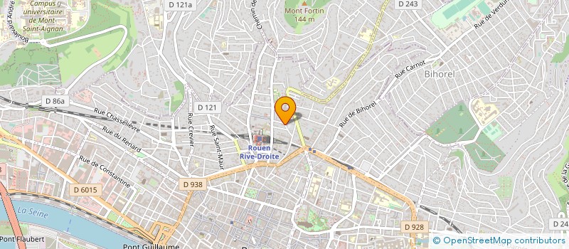 localisation de l'entreprise CIE DEPARNEUVE à ROUEN