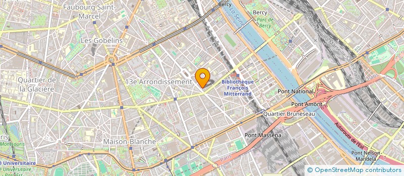 localisation de l'entreprise CIE DES ATOMES - THEATRE GESTUEL  PARIS