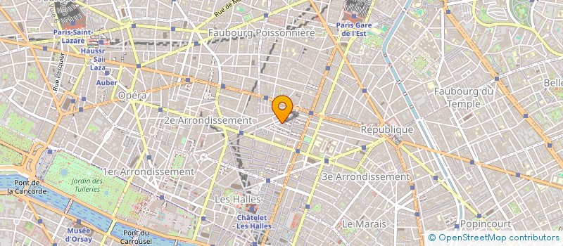 localisation de l'entreprise CIE DES BELLES FEUILLES  PARIS