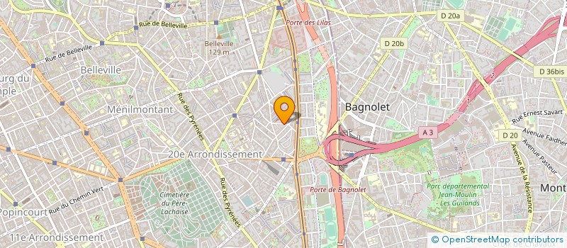 localisation de l'entreprise CIE DES CLAVIERS  PARIS