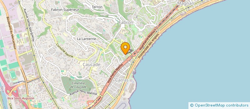 localisation de l'entreprise CIE DES COMMISSAIRES ENQUETEURS DES A.M à NICE