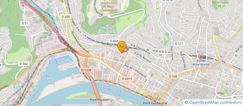 localisation de l'entreprise CIE DES COURTIERS MARITIMES à ROUEN