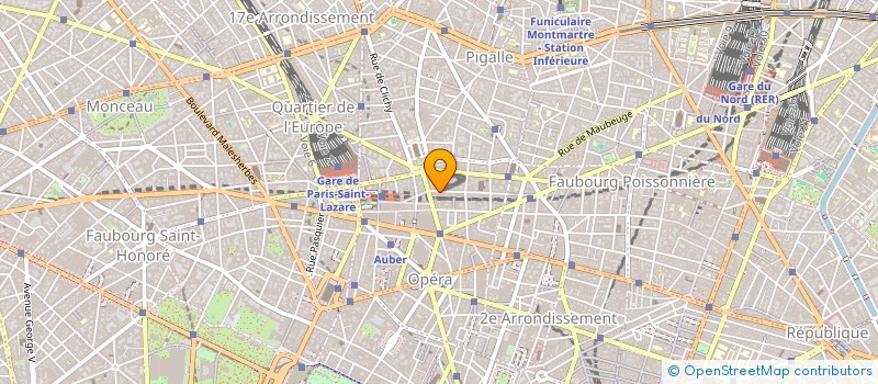 localisation de l'entreprise CIE DES ECHANGES COMMERCIAUX  PARIS