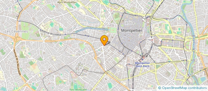localisation de l'entreprise CIE DES NUITS PARTAGEES à MONTPELLIER