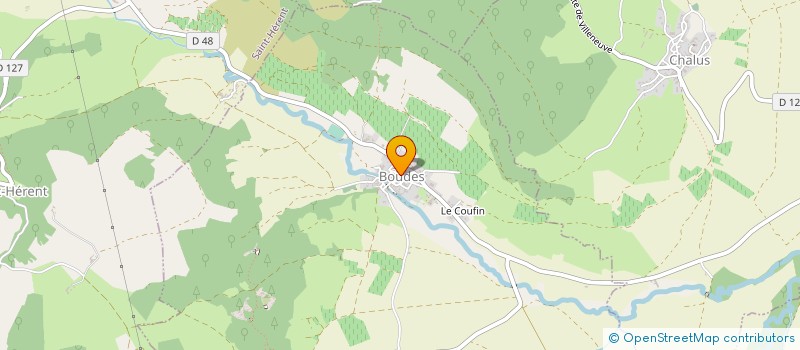 localisation de l'entreprise CIE DES SAPEURS POMPIERS  LE BREUIL-SUR-COUZE