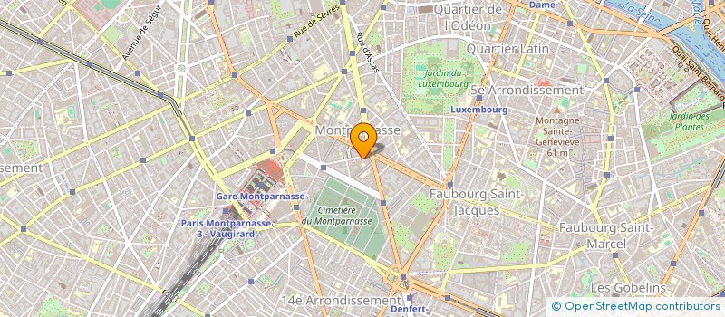 localisation de l'entreprise CIE DIDO  LYKOUDIS-PERIPLES  PARIS