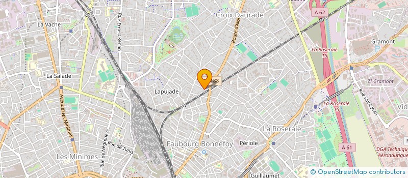 localisation de l'entreprise CIE DIOTIME à TOULOUSE
