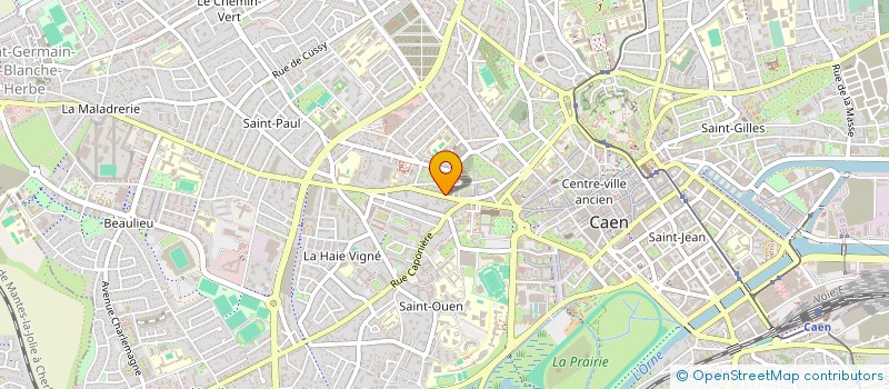 localisation de l'entreprise CIE DU BOUT DE FICELLLE à CAEN