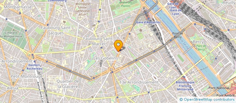 localisation de l'entreprise CIE DU JEU DE MOTS  PARIS