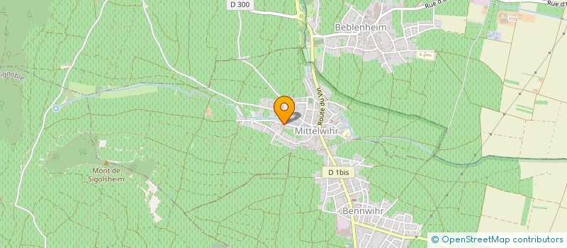 localisation de l'entreprise CIE DU PANTALON QUI SIED  MITTELWIHR