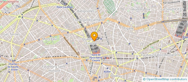 localisation de l'entreprise CIE ECHANGE COMMERCIAUX RELATION INDUSTR à PARIS