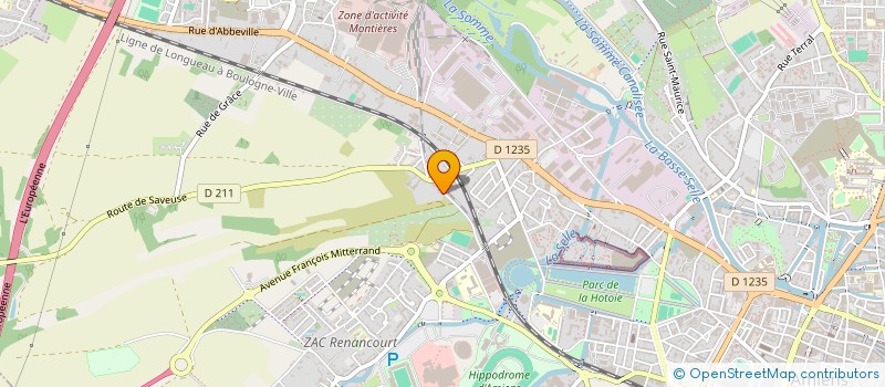 localisation de l'entreprise CIE EN CHOEUR EN CORPS  AMIENS