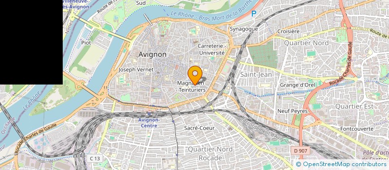 localisation de l'entreprise CIE ENTRAINEMENT SECOURS AUTOMOB RAPIDES  AVIGNON