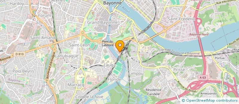 localisation de l'entreprise CIE ENTRE LES GOUTTES à BAYONNE