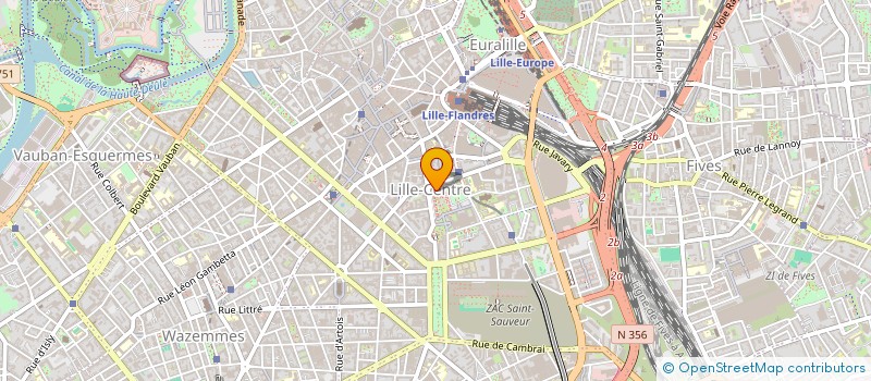 localisation de l'entreprise CIE ETRANGE ETE à LILLE