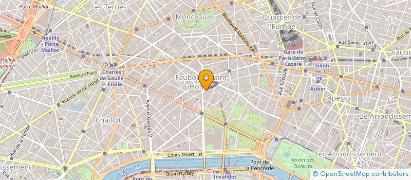 localisation de l'entreprise CIE ETUDES INVESTISSEM PRIVES à PARIS