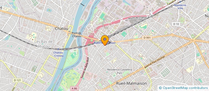 localisation de l'entreprise CIE EU PRODUITS INDUSTRIELS ET DERIVES à RUEIL-MALMAISON