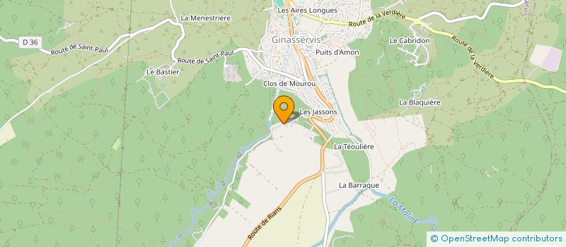 localisation de l'entreprise CIE EUR DE LA RENOVATION ET DU CONFORT  GINASSERVIS