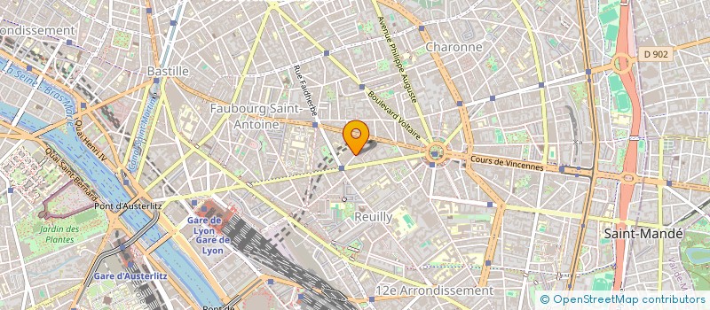 localisation de l'entreprise CIE EUROMAROCAINE DE COMMERCIALISATION à PARIS