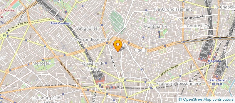 localisation de l'entreprise CIE EUROP PRODUITS INDUS MANUFACTURES à PARIS
