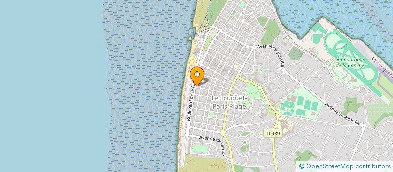 localisation de l'entreprise CIE EUROPEENNE CONSEILS INVESTISSEMENTS  LE TOUQUET-PARIS-PLAGE