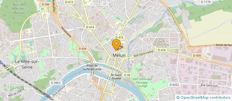 localisation de l'entreprise CIE EUROPEENNE GESTION IMMOBILIERE à MELUN