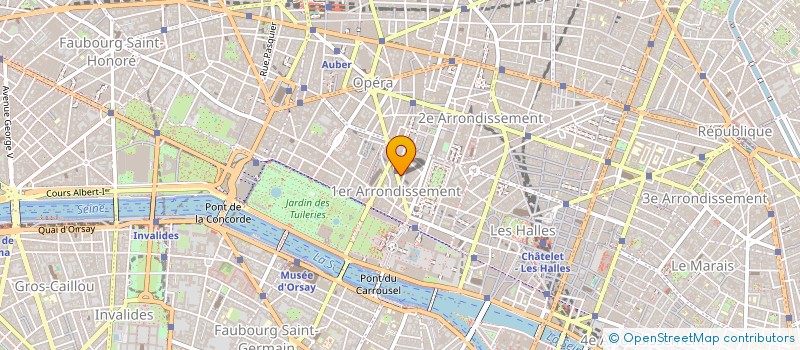 localisation de l'entreprise CIE EUROPEENNE INVESTISSEMENT DISTRIBUTI à PARIS