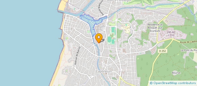 localisation de l'entreprise CIE EVEN'T  CAPBRETON