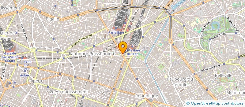 localisation de l'entreprise CIE FABRIC DISTR CONFOR MENAGE à PARIS