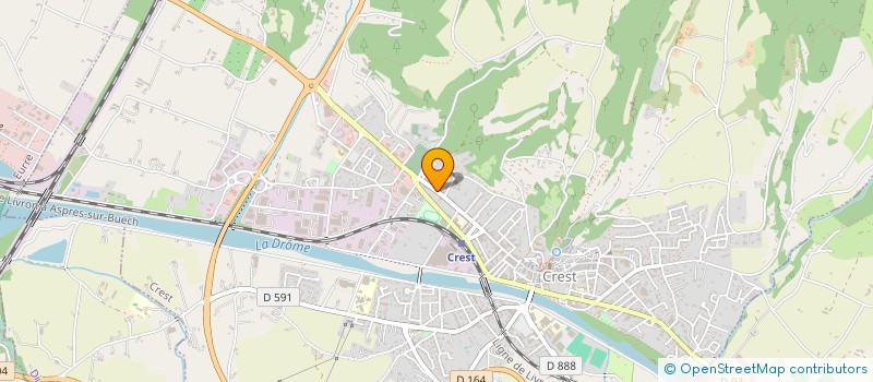 localisation de l'entreprise CIE FESTIBAL à CREST