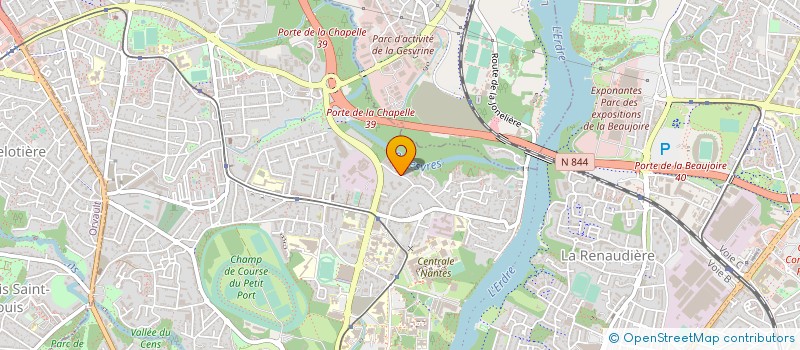 localisation de l'entreprise CIE FIDUC REVIS CAB BOUCARD DESOUBRIES à NANTES