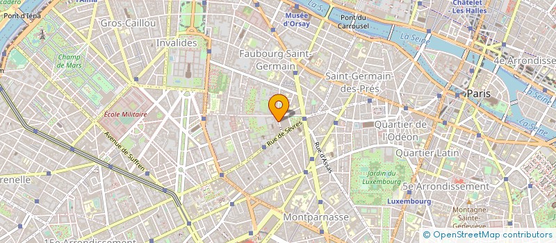 localisation de l'entreprise CIE FILLES DE LA CHARITE à PARIS
