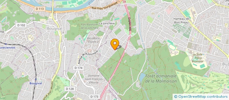 localisation de l'entreprise CIE FINANCE ET PARTICIP LEFRANC ET ASSOC à RUEIL-MALMAISON