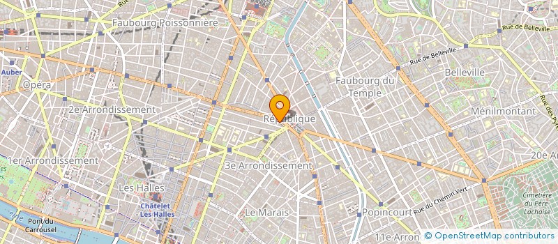 localisation de l'entreprise CIE FINANCIERE COMMERCIALISATI  PARIS