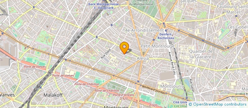 localisation de l'entreprise CIE FINANCIERE DE REPRESENTATION  PARIS