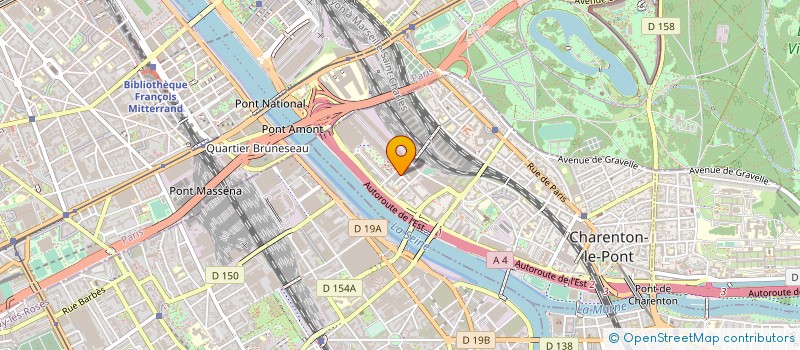 localisation de l'entreprise CIE FINANCIERE EUROP PRISE DE PARTICIPAT à CHARENTON-LE-PONT