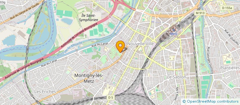 localisation de l'entreprise CIE FINANCIERE IMMOB LORRAINE à MONTIGNY-LES-METZ