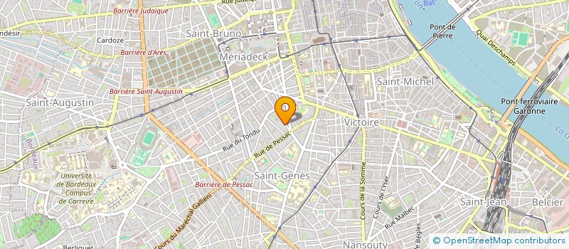 localisation de l'entreprise CIE FINANCIERE INVESTISSEMENT PARTICIPAT à BORDEAUX