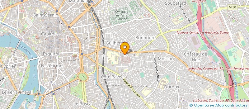 localisation de l'entreprise CIE FINANCIERE PARTICIPATIONS IMMOBILIER à TOULOUSE