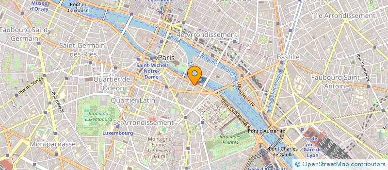 localisation de l'entreprise CIE FONCIERE JOUBERT à PARIS