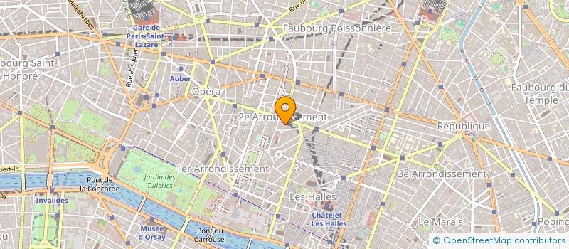 localisation de l'entreprise CIE FRANC CONSEILS FINANCIERS à PARIS